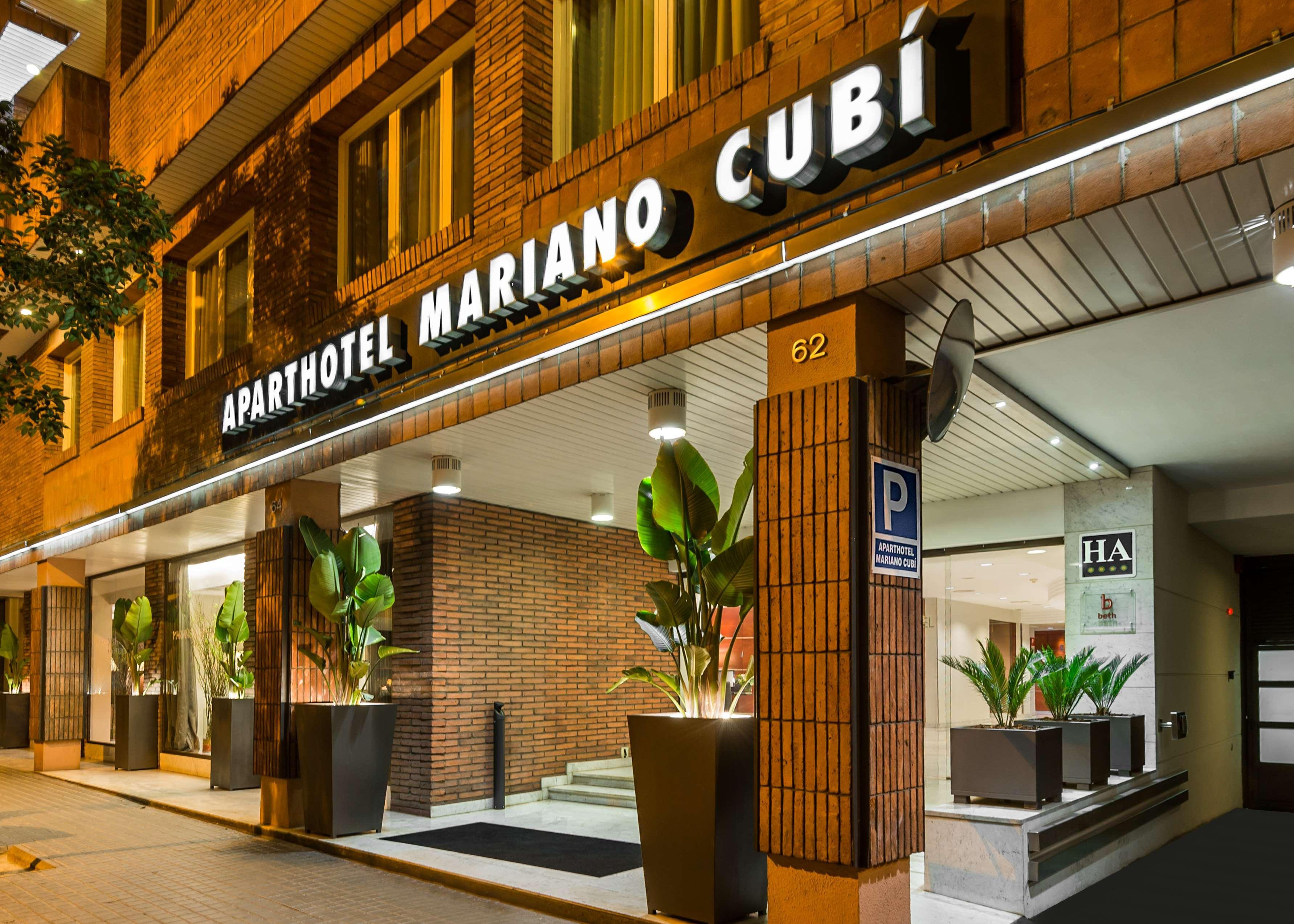 Aparthotel Mariano Cubi Barcelona Eksteriør bilde